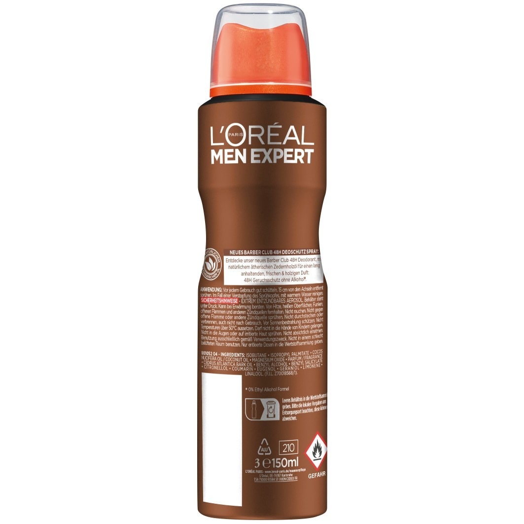 Barber Club 48h Spray