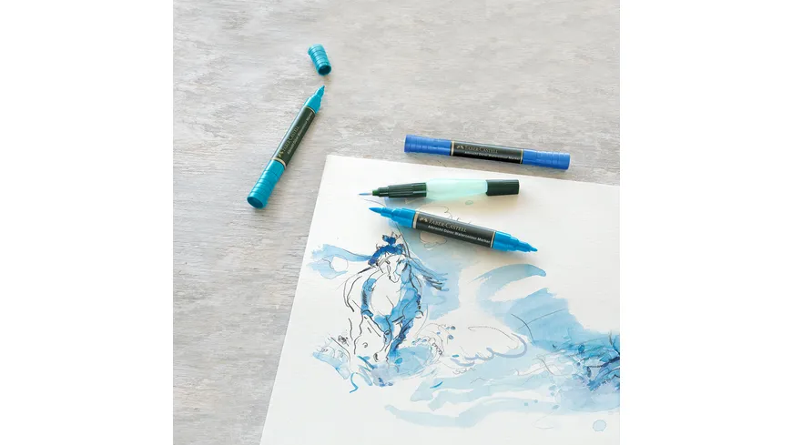 FABER-CASTELL Aquarellmarker Albrecht Dürer 10er Etui
