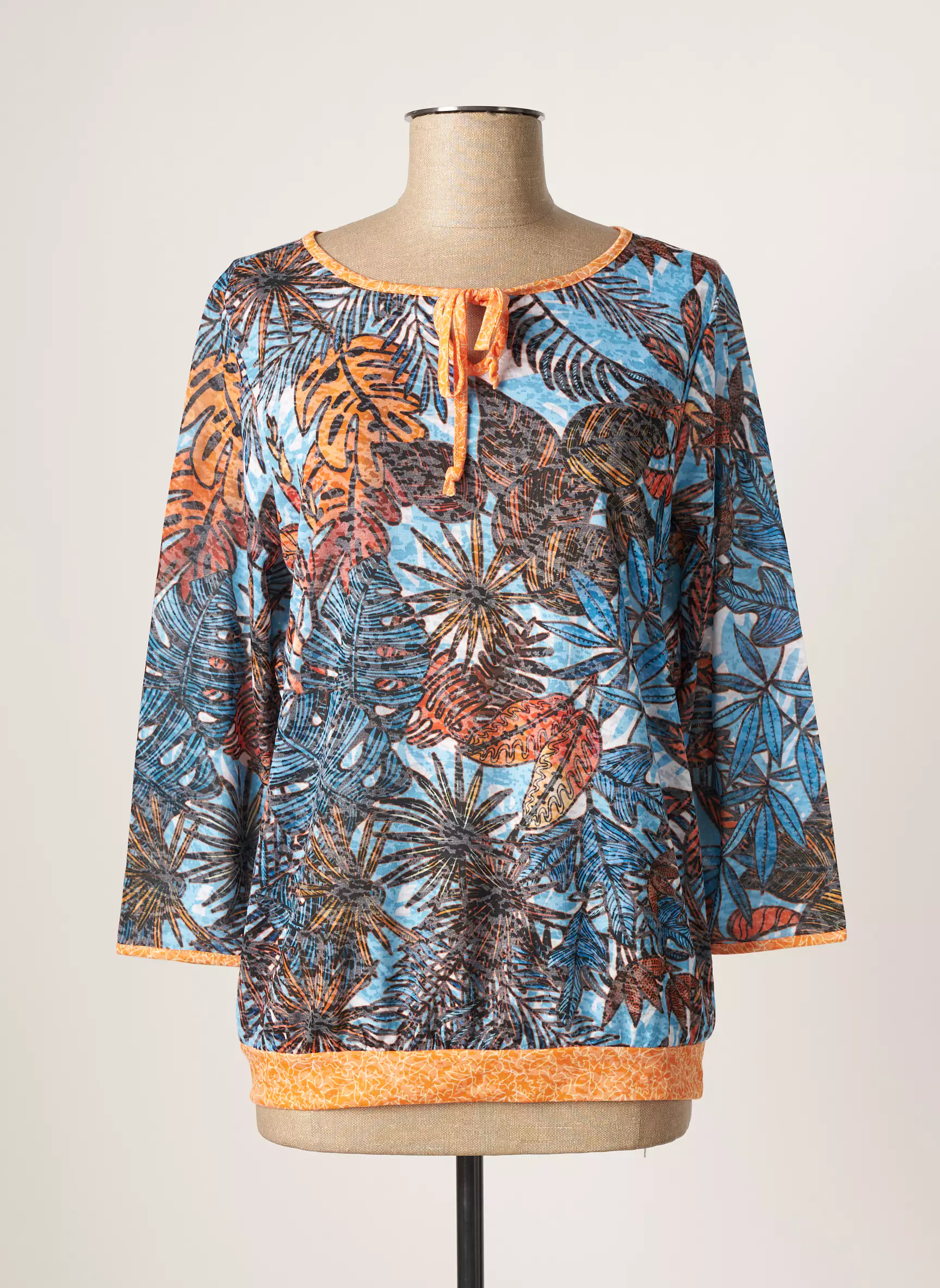 Hajo Tshirts Femme couleur bleu