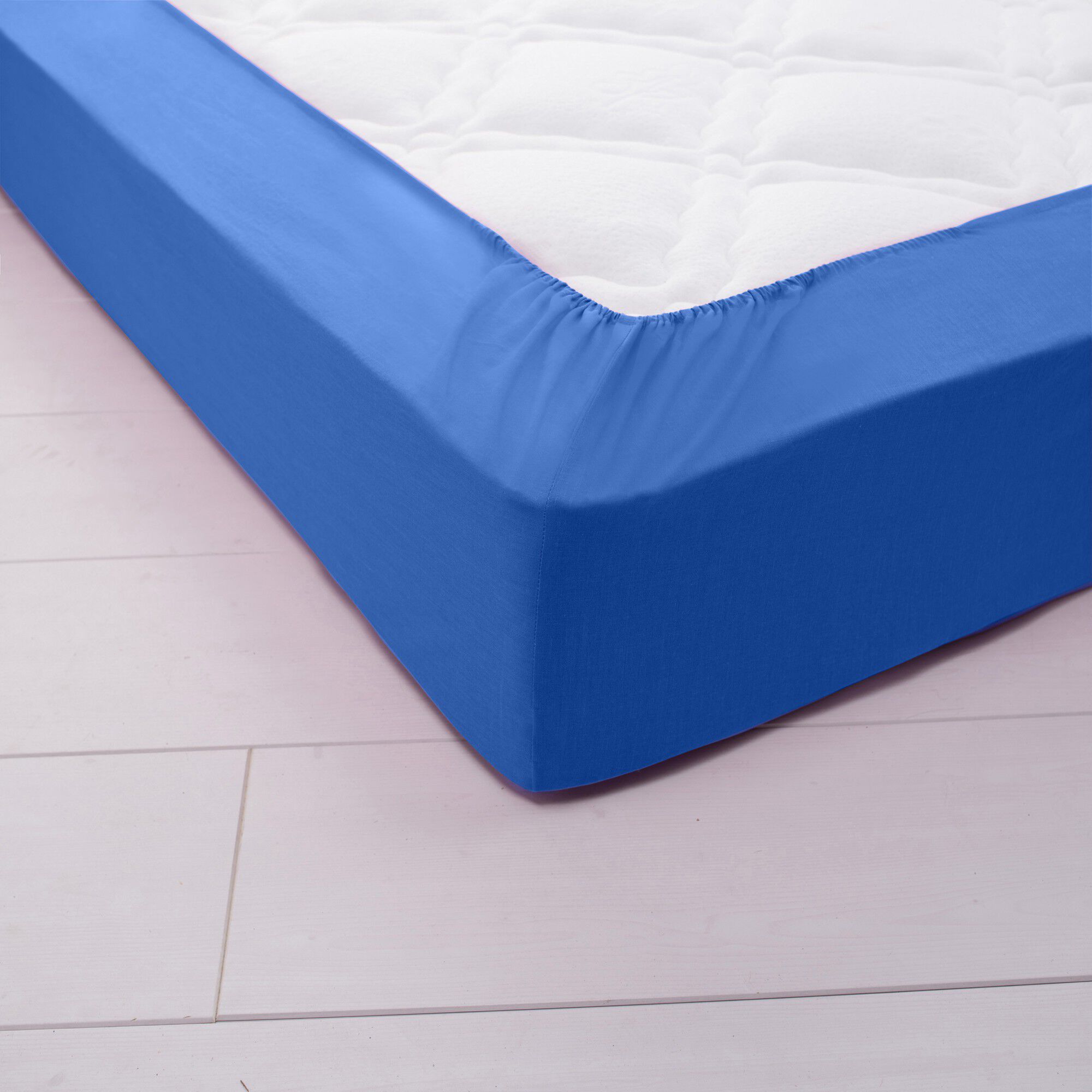 Drap-housse uni jersey bonnet 40 cm