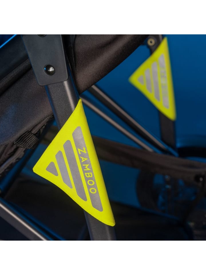 Zamboo Universal Reflektoren für Kinderwagen und Buggys 4er in gelb günstig kaufen onesize