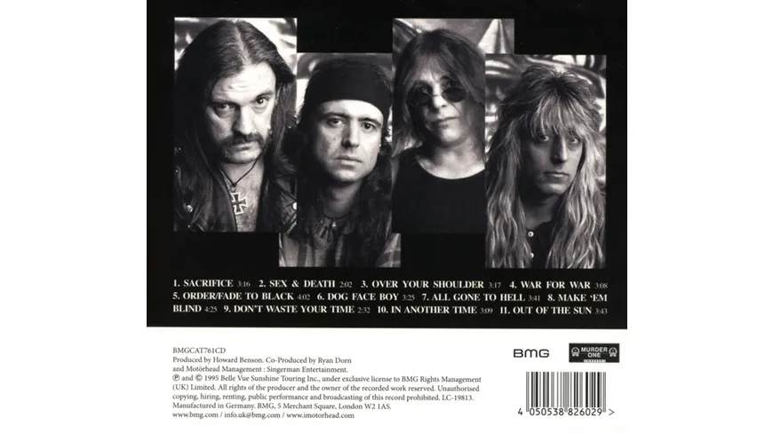 Sacrifice Digipak