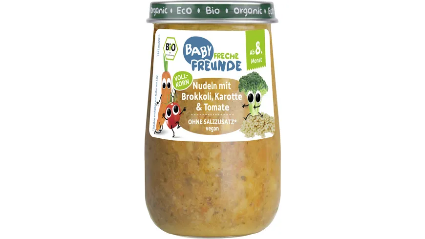 Freche Freunde Bio Vollkornnudeln mit Gemüse 190 g