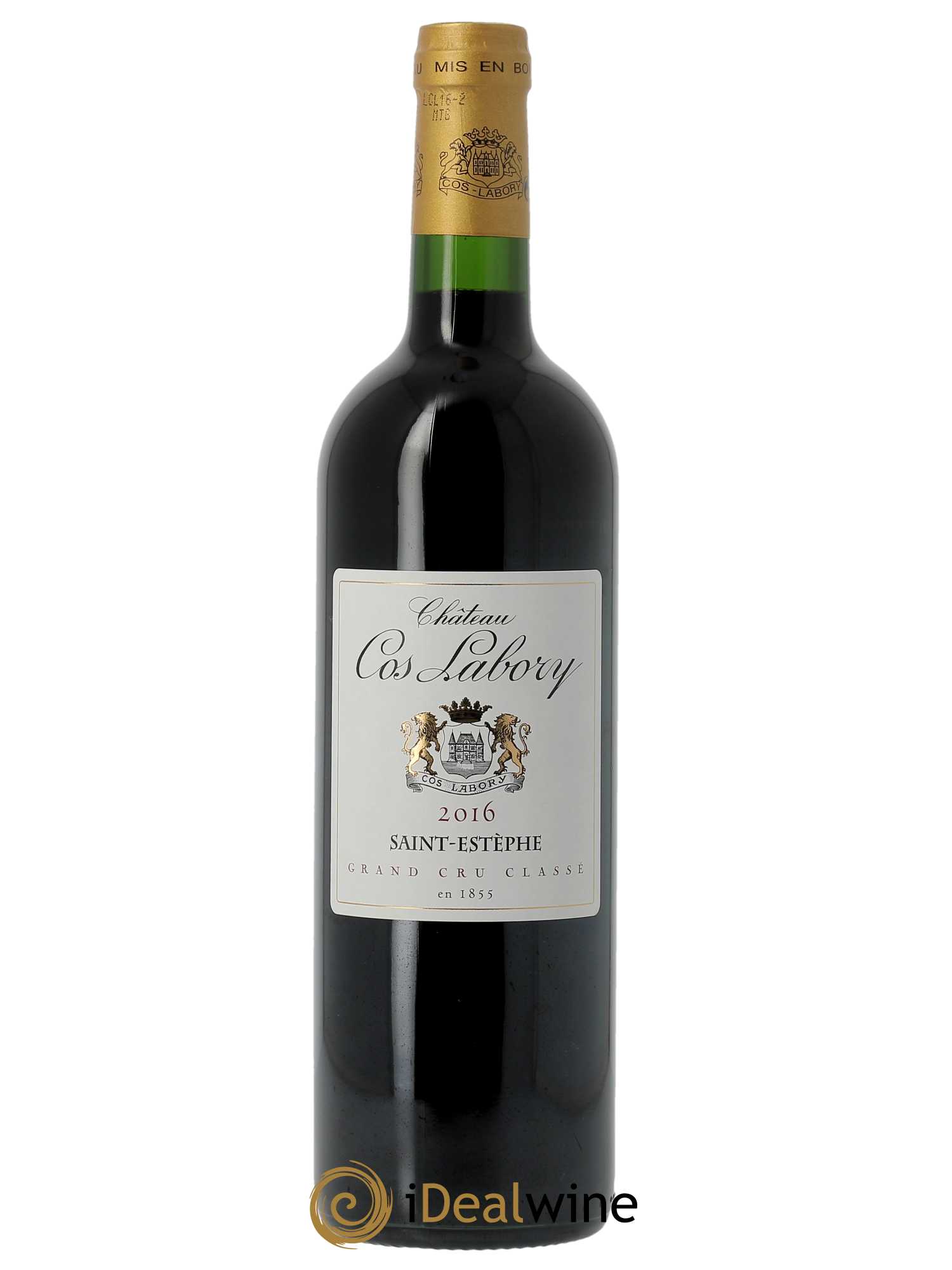 Château Cos Labory 5ème Grand Cru Classé (CBO à partir de 6 BTS) 2016 - Lot de 1 Bouteille
