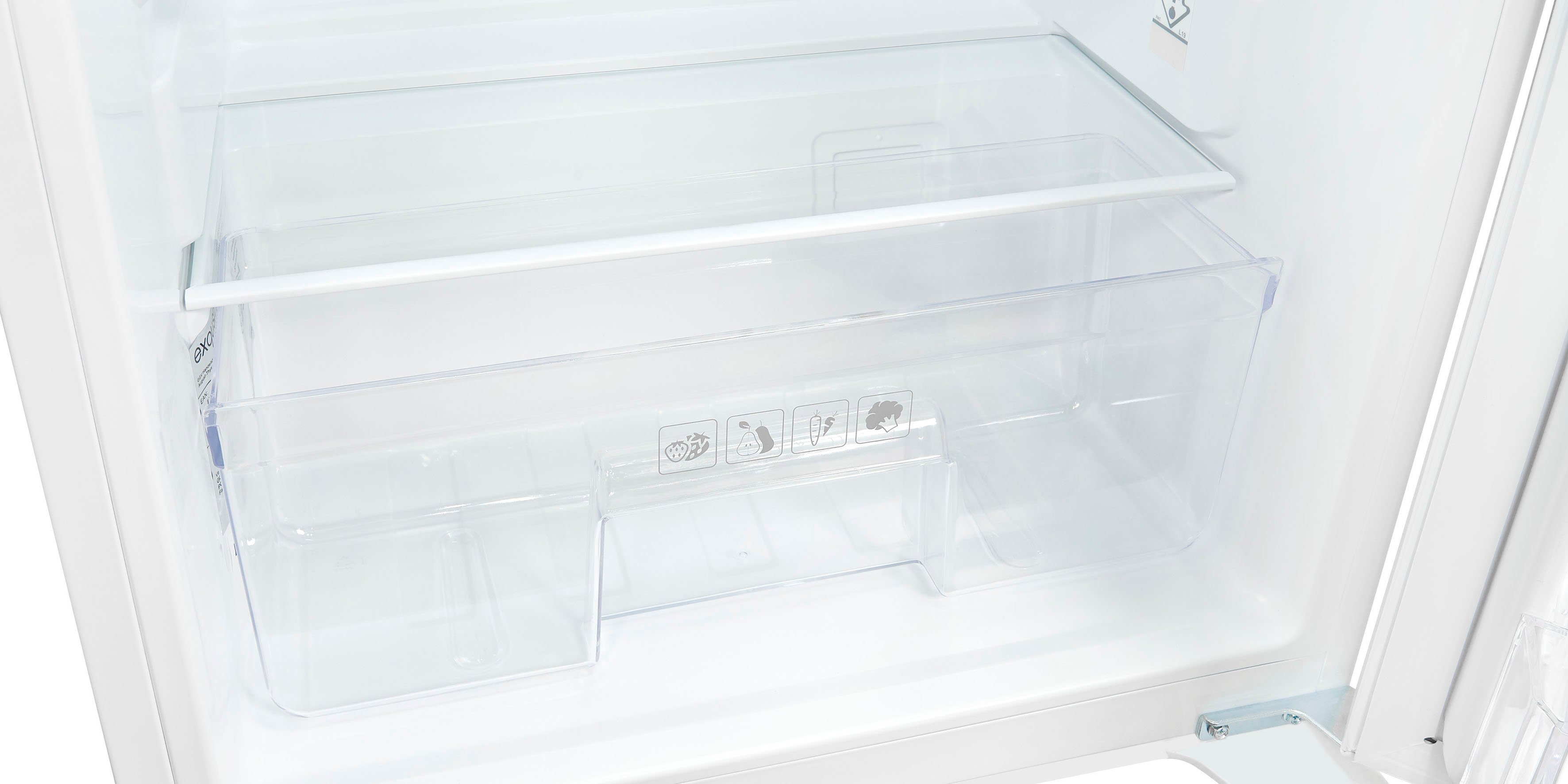 exquisit Einbaukühlschrank EKS131-V-040F, 88 cm hoch, 54 cm breit