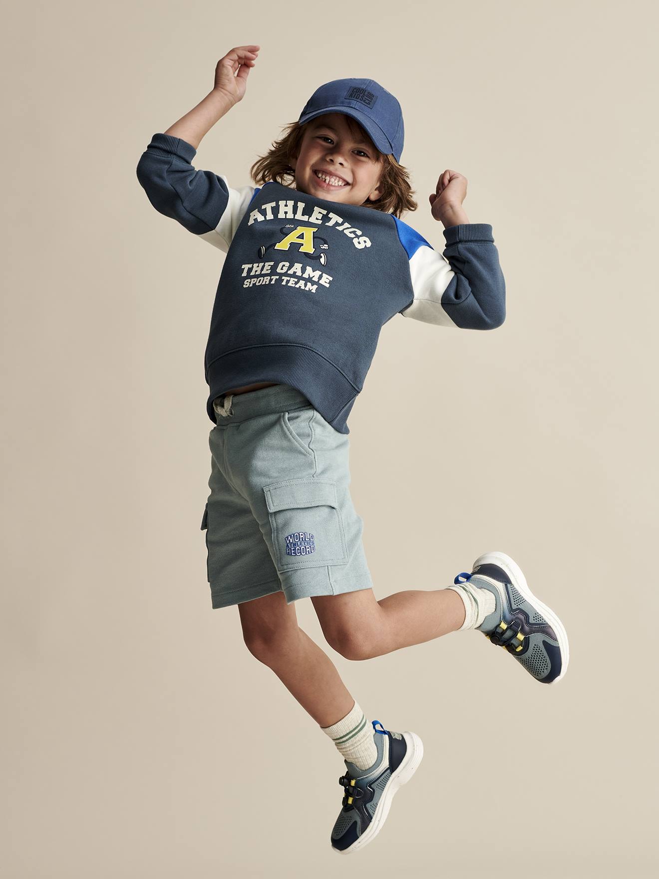 Vertbaudet Jungen Sport-Shorts - aqua