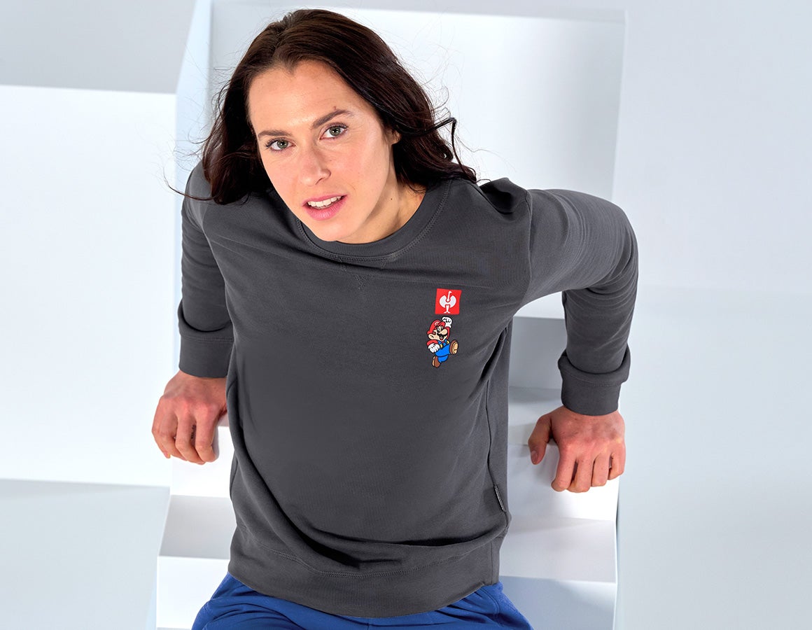 Super Mario Sweatshirt, Damen