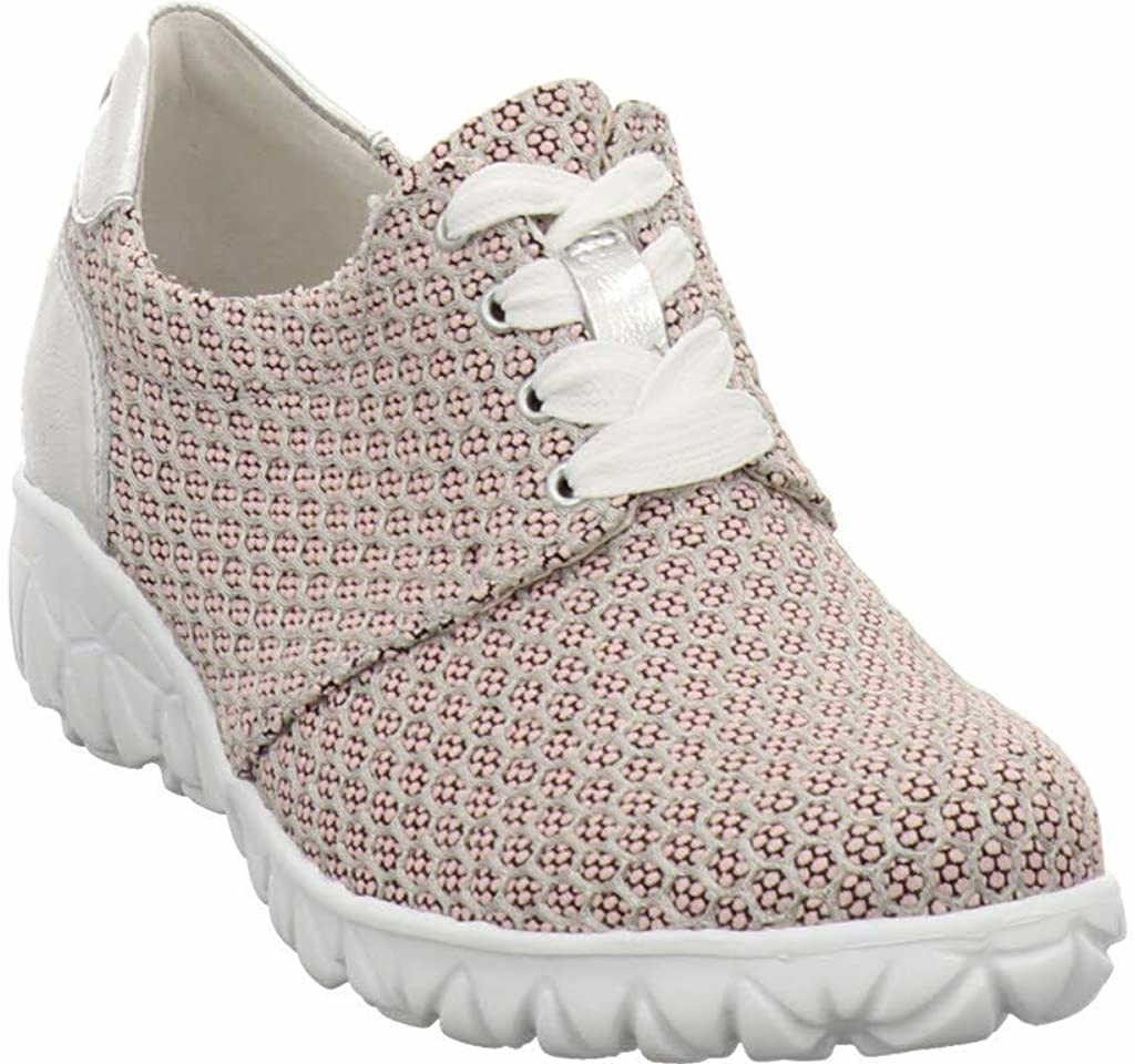 WALDLÄUFER Komfort Schnürer lila/pink havy