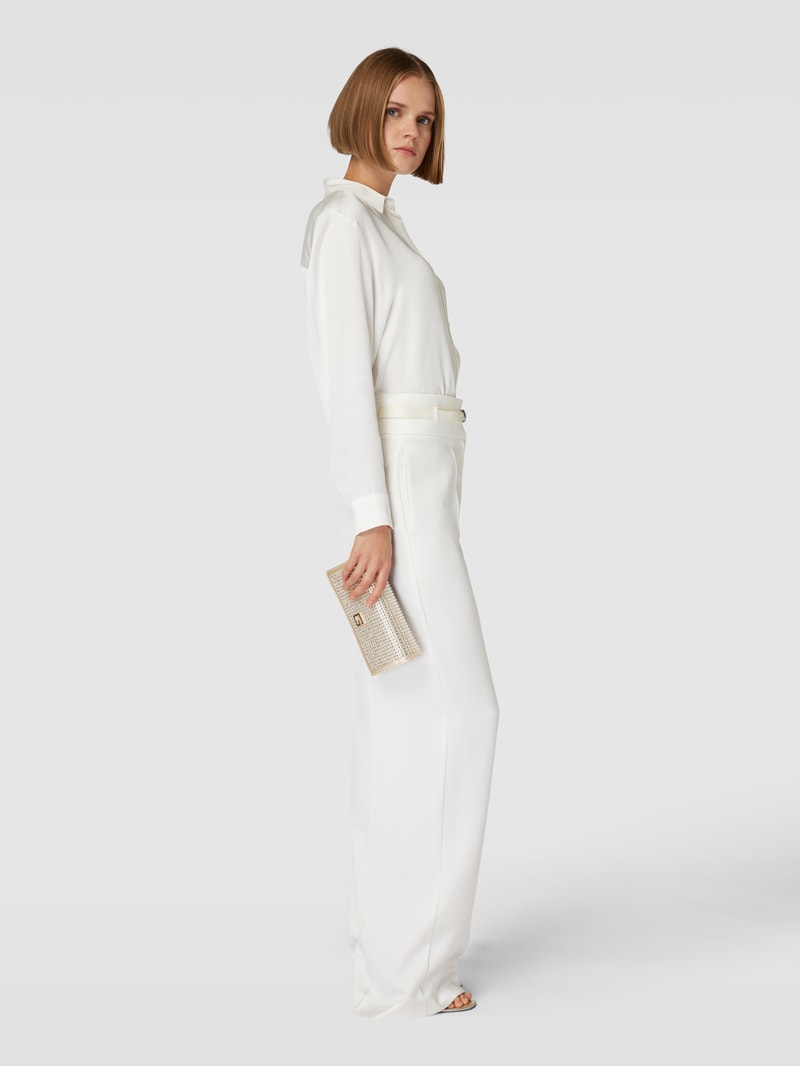Umhängetasche mit Label-Details Modell 'GLAMOUR' in gold