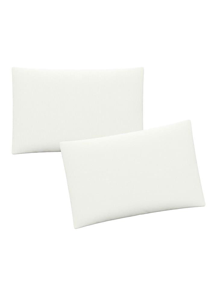 GMD Living 2er Set Jersey Kissenhüllen JESBERG in Farbe Natur günstig kaufen