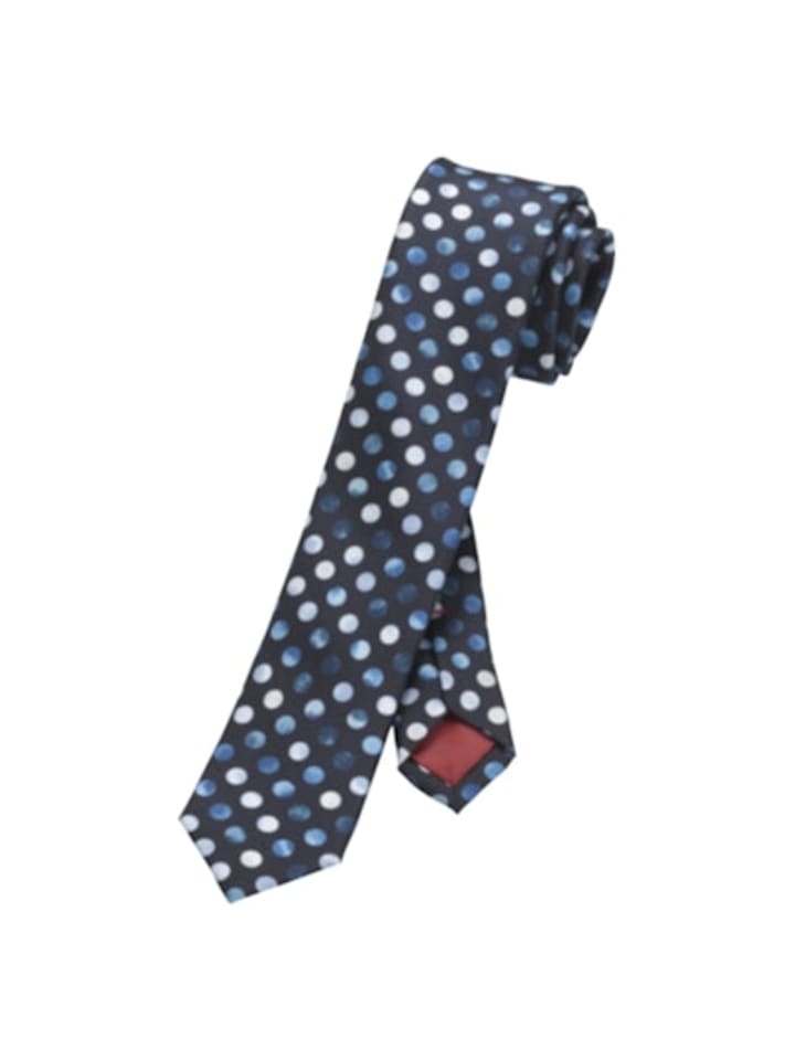 OLYMP  Krawatte super slim D.5034 in Blau günstig kaufen onesize
