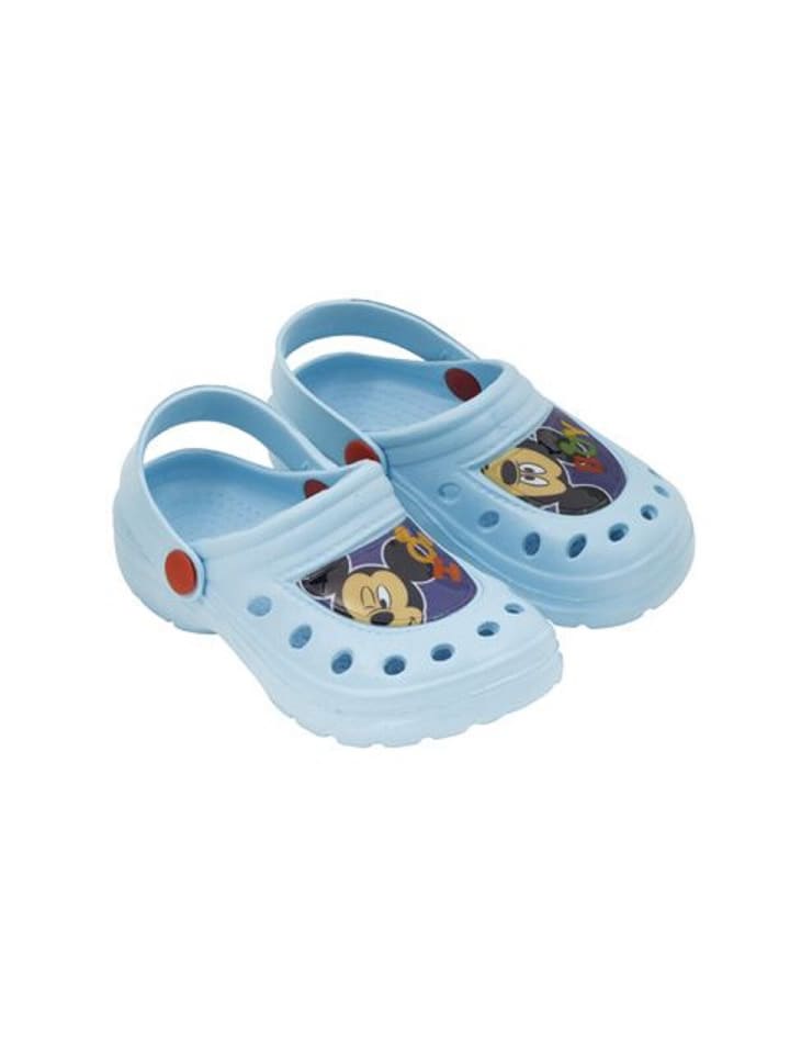 Disney Mickey Mouse Hausschuhe Clogs für Strand und Pool Rutschfeste Badesandalen in Blau günstig kaufen