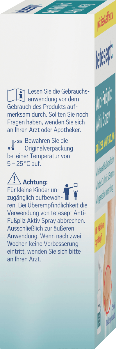 Fußpilz Entferner Spray, 25 ml