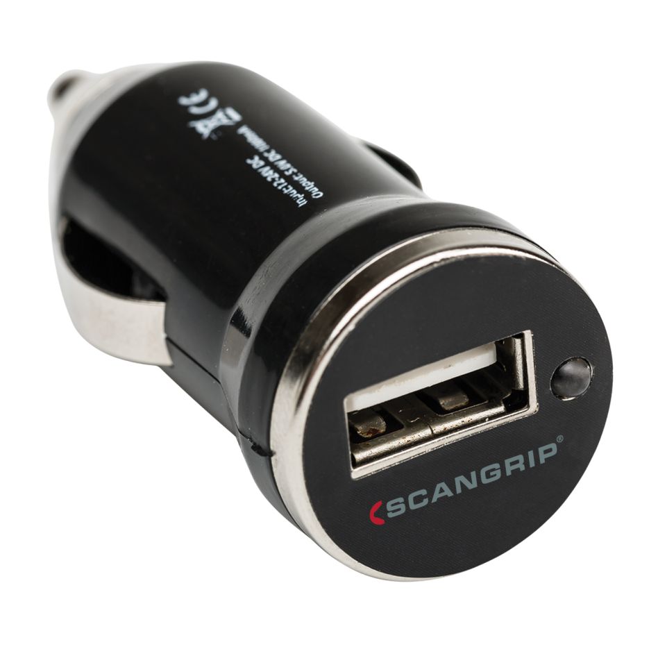 Adaptador para coche Scangrip 03.5301 5V, 12-24V