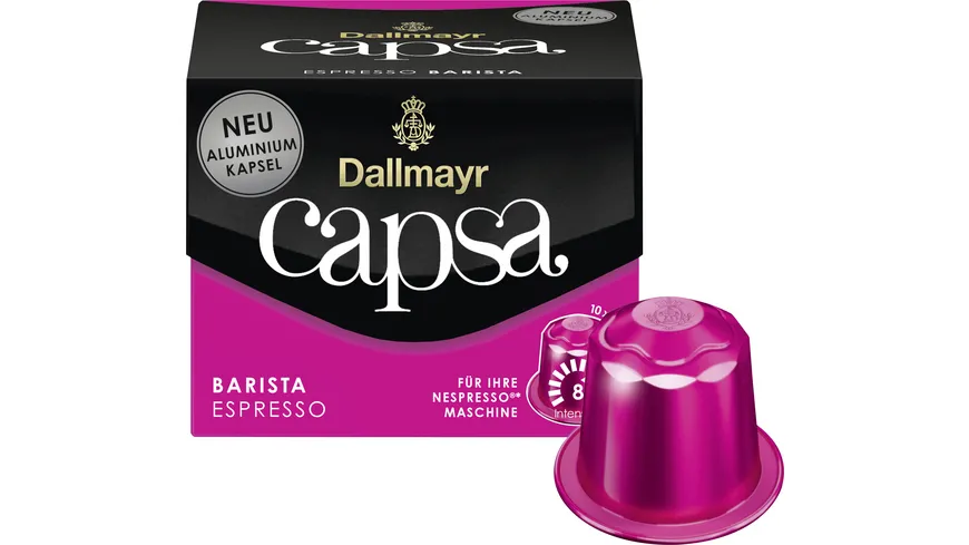 Dallmayr Capsa Kaffeekapseln Espresso Barista 56 g