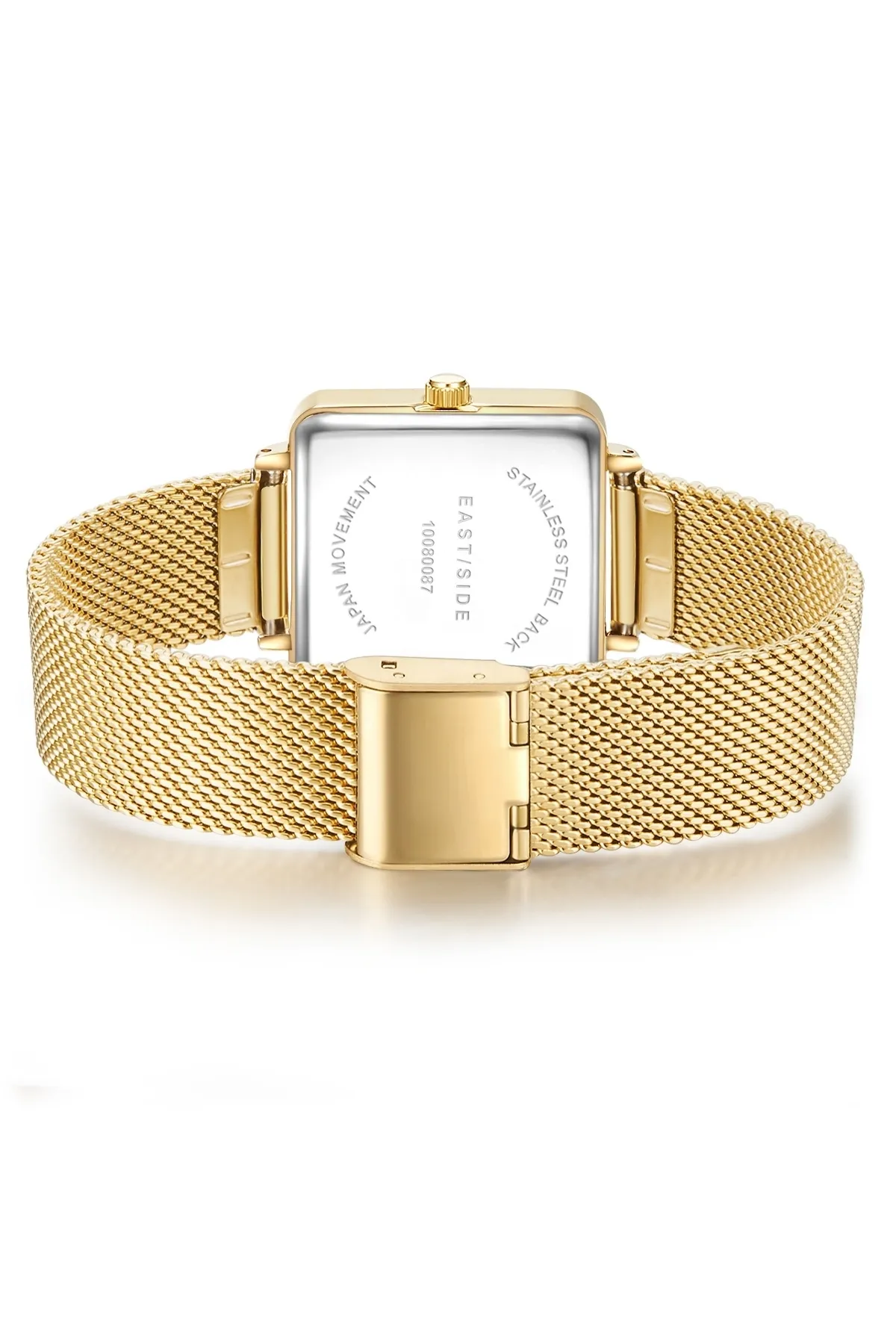 eastside  Quarzuhr Damen Quarzuhr gelbgold Edelstahl gelbgold