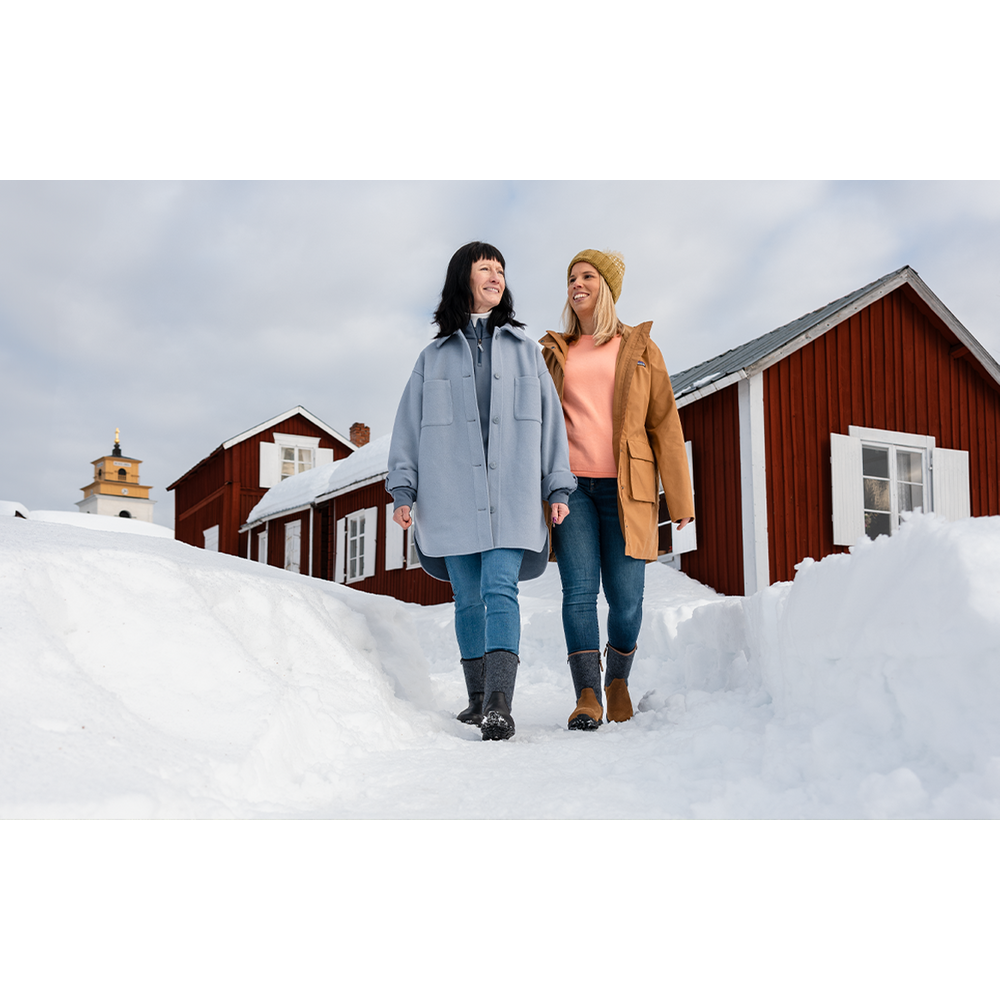Icebug Grove ReWool Womens Michelin BUGdri Coffee Grey G09006-0B / braun
