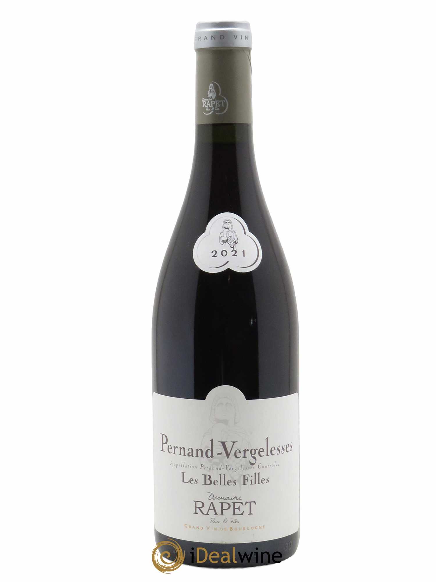 Pernand-Vergelesses Les Belles Filles Rapet Père & Fils  2021 - Lot de 1 Bouteille