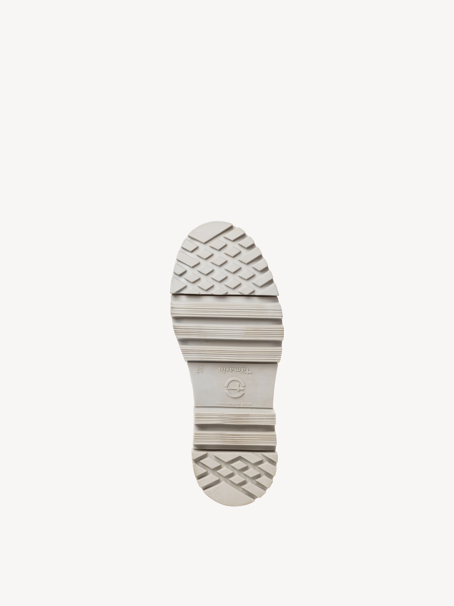 Bottine Chelsea en cuir - gris