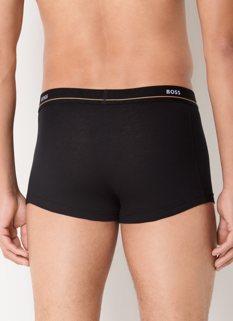 HUGO BOSS logós derékpántos boxeralsó 5 darabos csomagban