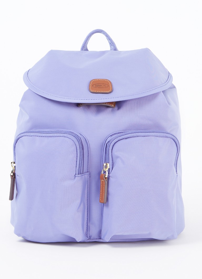Bric's City Piccolo backpack with leather details