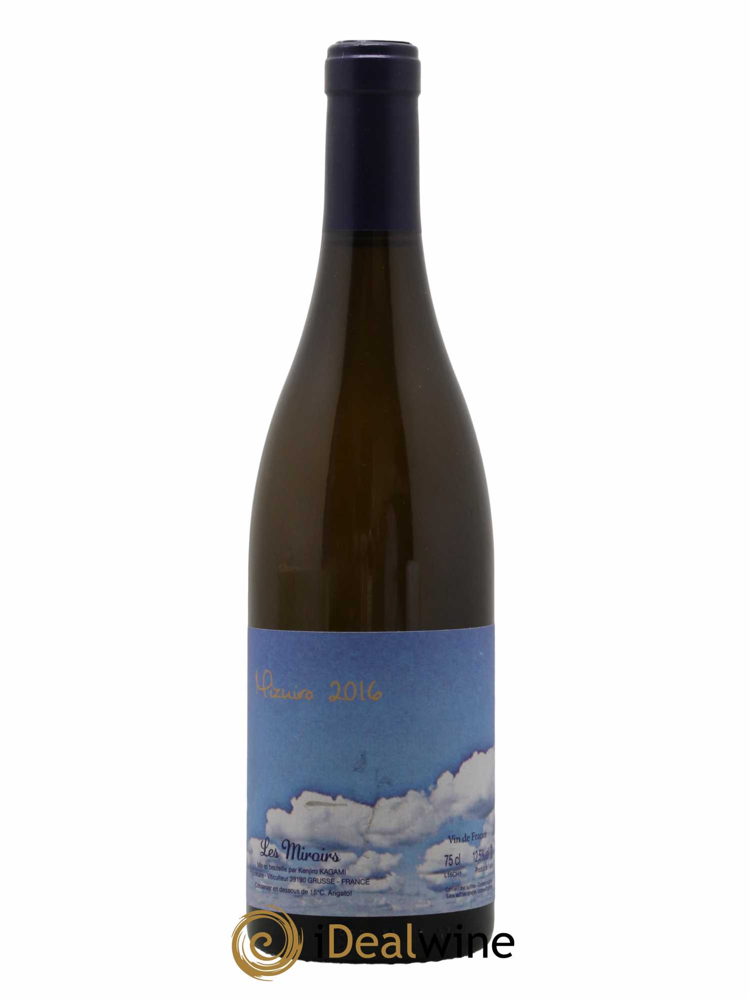 Vin de France Mizuiro Les Saugettes Kenjiro Kagami - Domaine des Miroirs  2016 - Lot de 1 Bouteille
