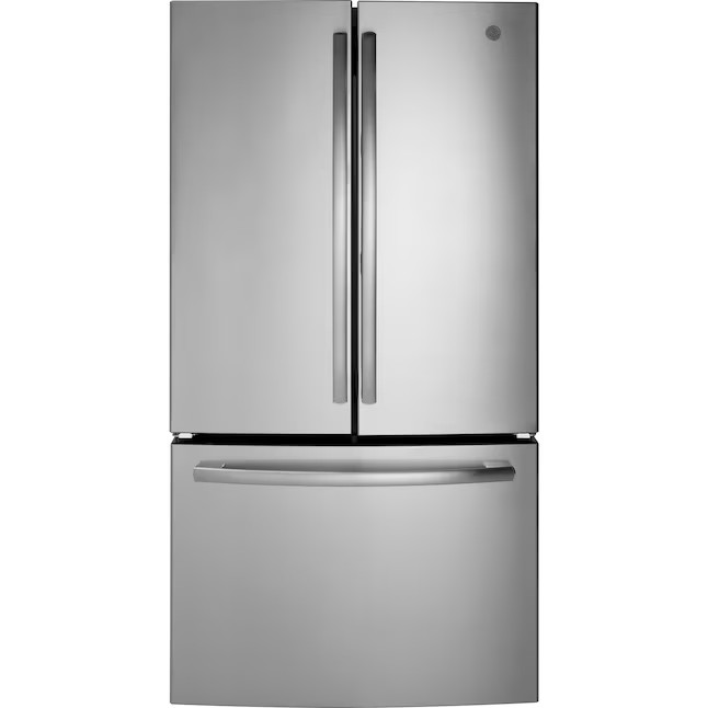 GE 27-cu ft French Door Refrigerator with Ice Maker (Fingerprint-resistant Stainless Steel) ENERGY STAR
