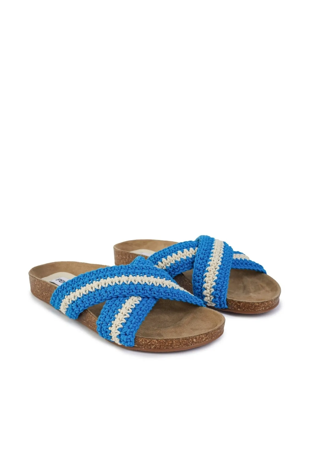 İpekyol  Pantolette - Blau - Flacher Absatz