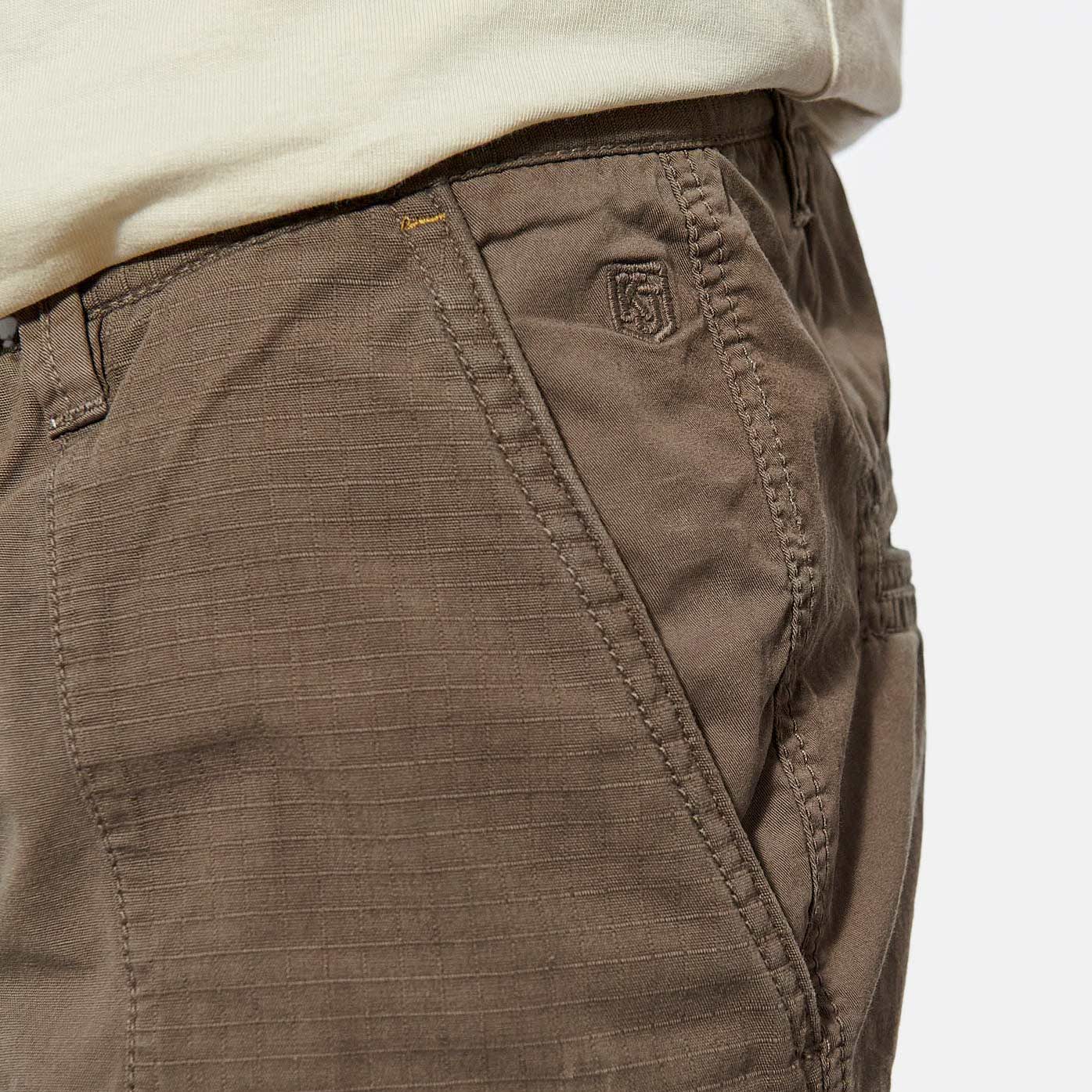 NABIL  Short kaki Homme en 100% coton