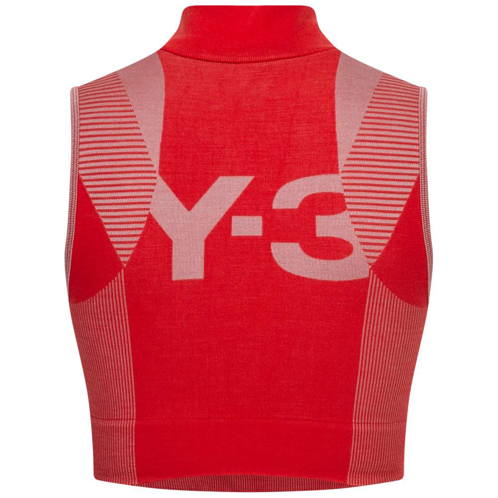 adidas Y-3 Classic Seamless Knit Crop Damen Sport Top HB6326