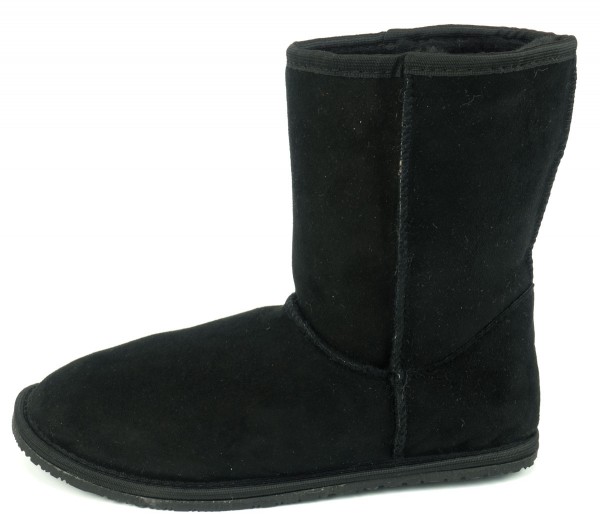 ZeaZoo |a ~ Winter-Boot Dingo mit Fell ~ Schwarz