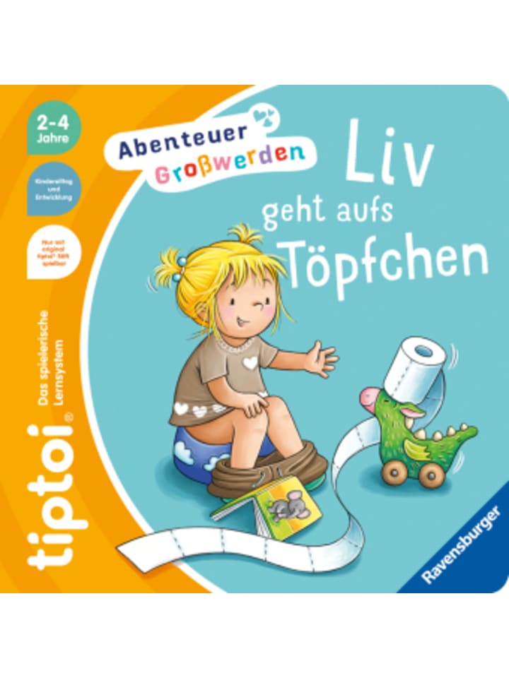 Ravensburger Verlag GmbH Buch - tiptoi® Abenteuer Großwerden - Liv geht aufs Töpfchen günstig kaufen onesize