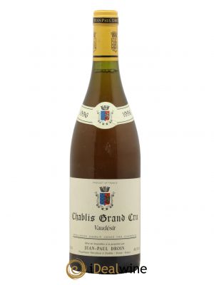 Chablis Grand Cru Vaudésir Jean-Paul & Benoît Droin (Domaine)  1996 - Lot de 1 Bouteille