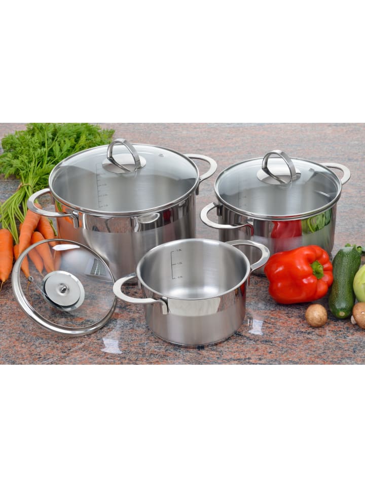 GRÄWE Kochtopf Pro-Line in silber günstig kaufen