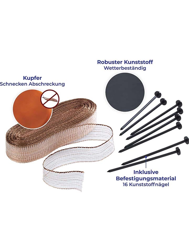 Wenko 2er-Set: Schnecken-Stopp in Braun - (L)160 cm günstig kaufen onesize