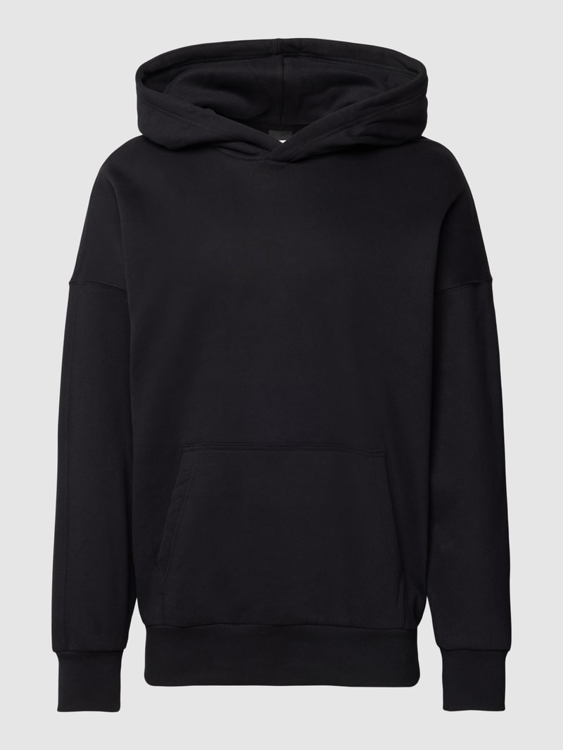 Oversized Hoodie mit Känguru-Tasche Modell 'DAN' in schwarz
