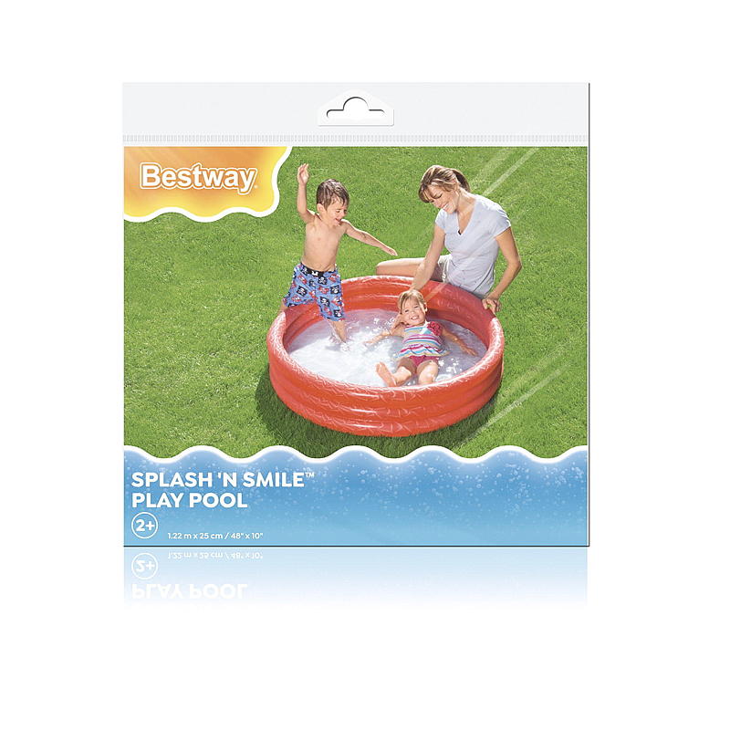 Bestway Plaskebasseng 122 cm, Bestway