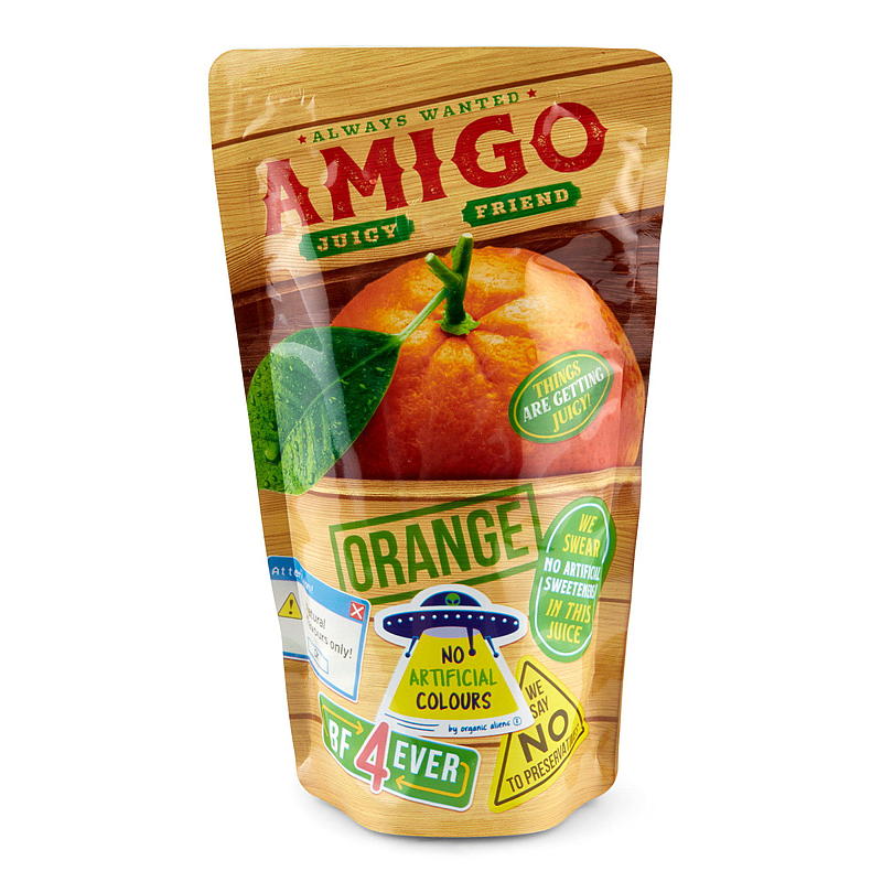 Amigo Fruktdrikk 8x200 ml Amigo appelsin