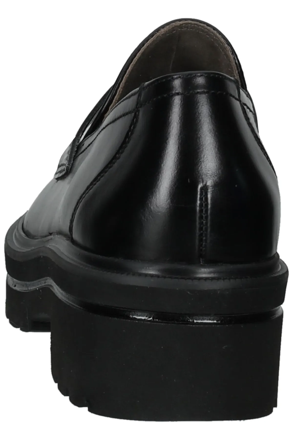 Paul Green  Flacher Schuh - Schwarz - Blockabsatz