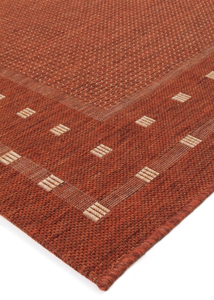 In- und Outdoor Teppich mit umlaufender Bordüre