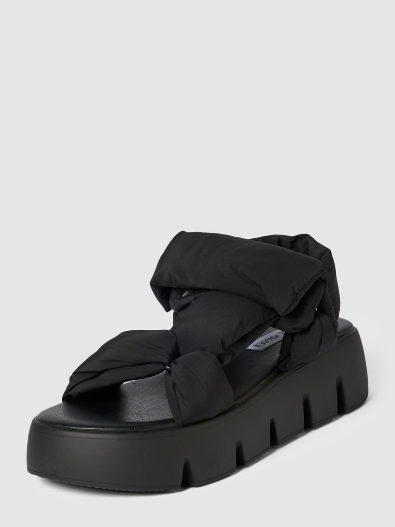 Sandalen mit Klettverschluss Modell 'BONKERS' in schwarz