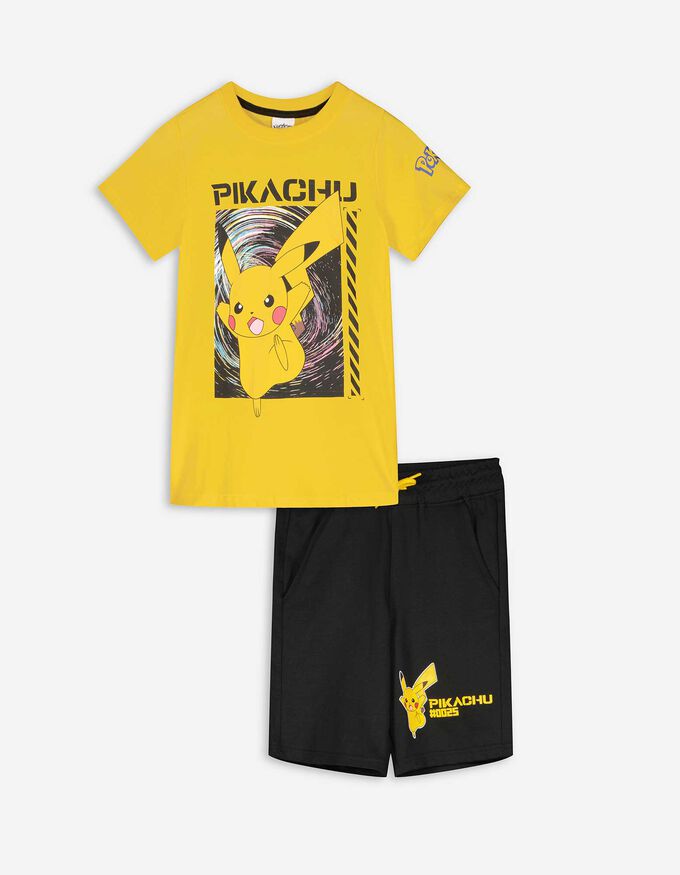 Set aus T-Shirt und Shorts - Pikachu