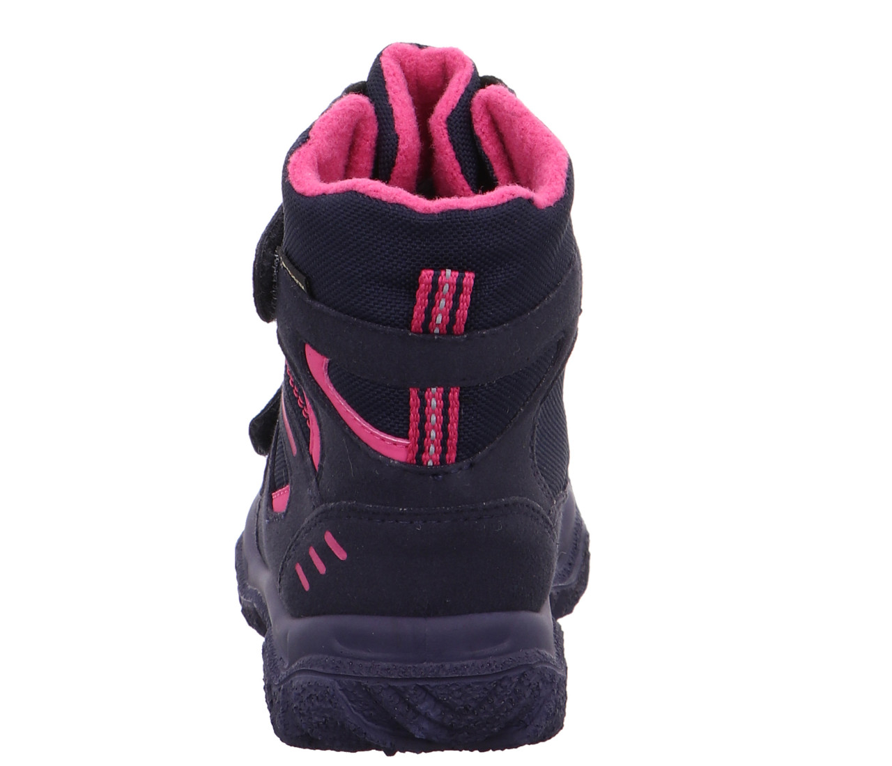 HUSKY - Blau/Rosa Boots mit Klettverschluss