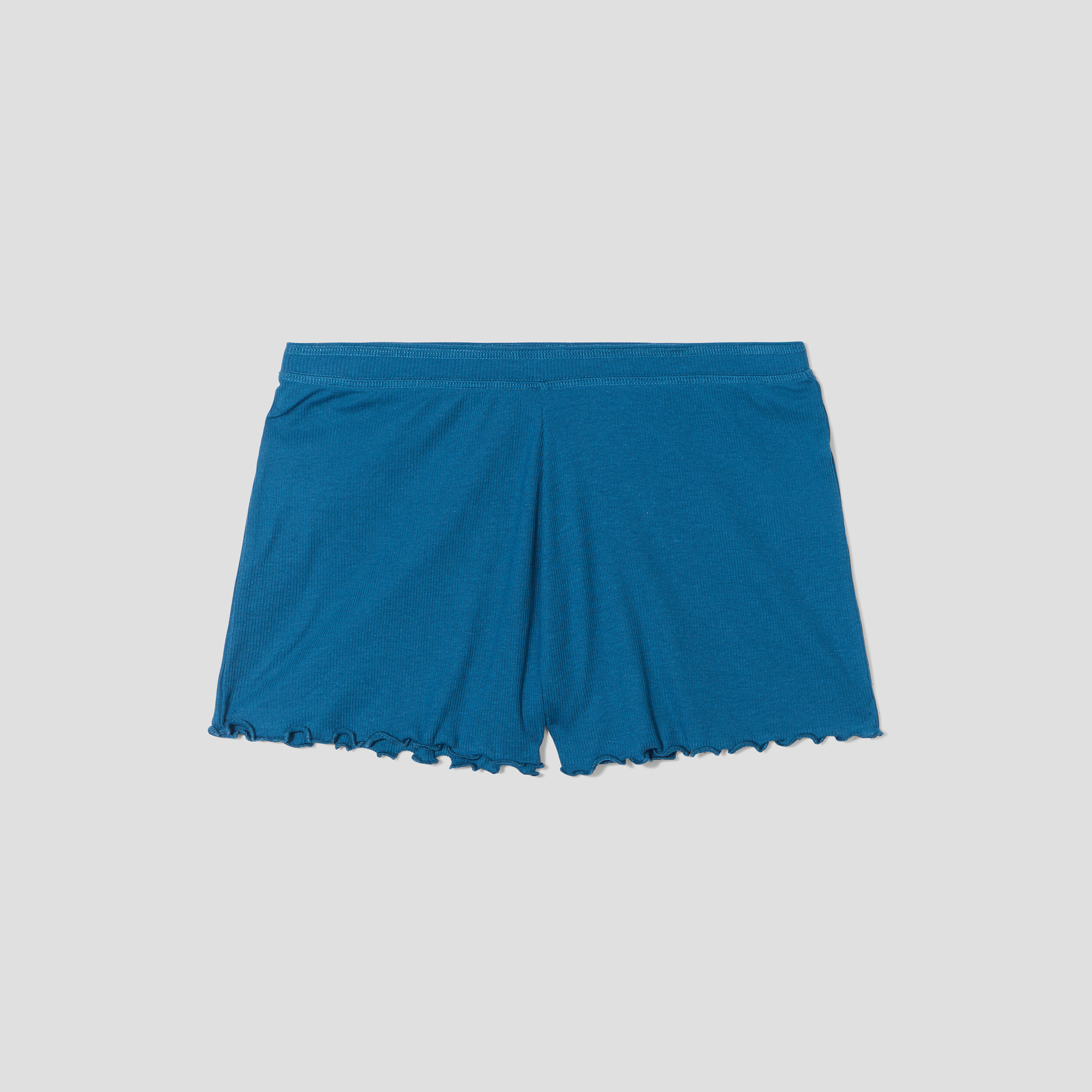 Bas de pyjama short bleu canard femme | La Halle
