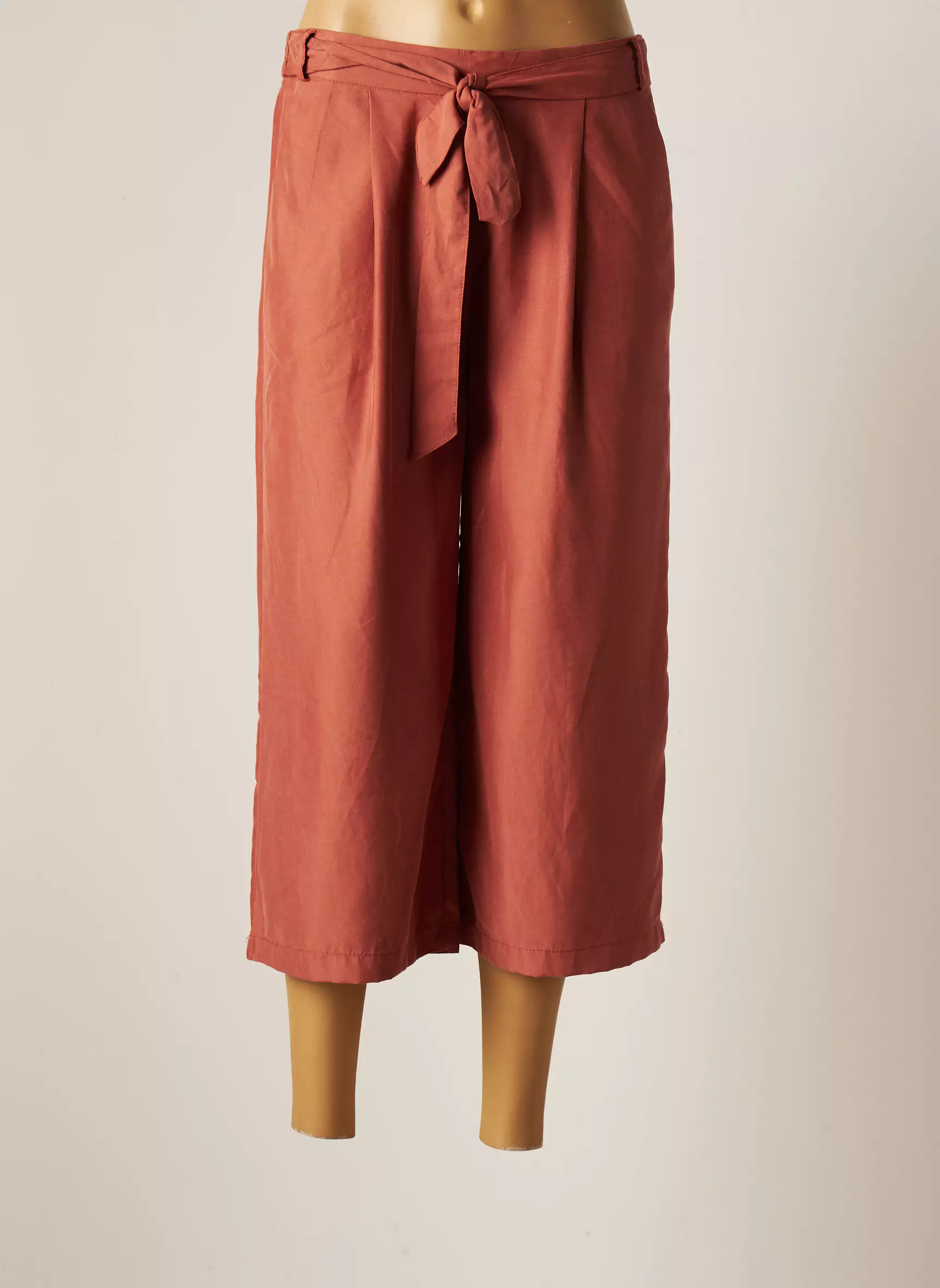 Julie Guerlande Pantacourts Femme couleur orange