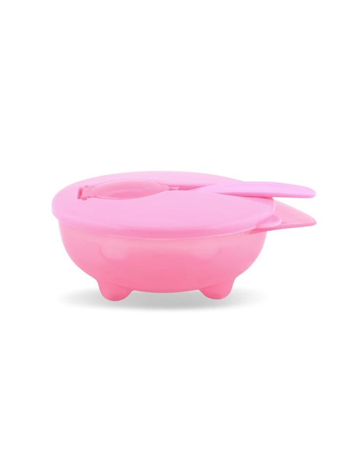 Lorelli Kinderschüssel mit Löffel in rosa günstig kaufen onesize