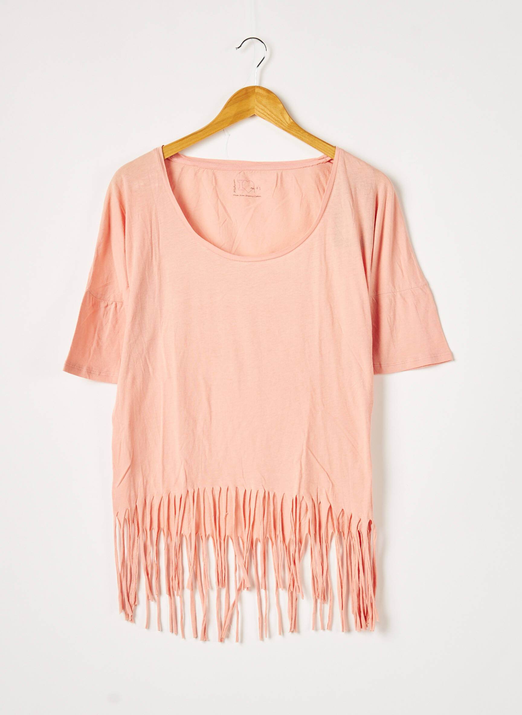 I Love My T S Tuniquemanchecourte Femme couleur rose