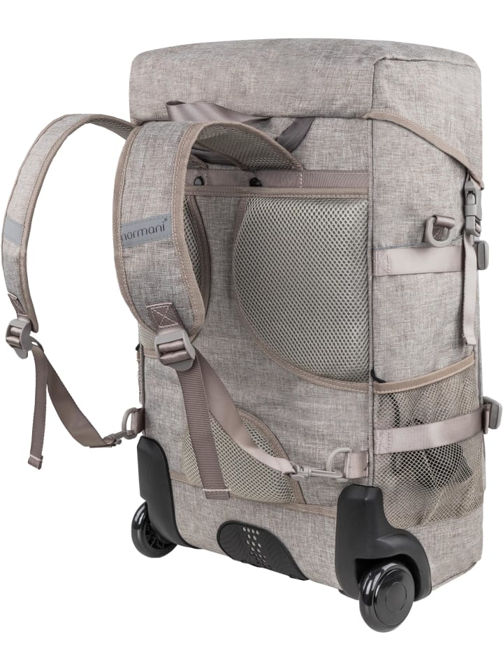 normani Rucksack-Trolley Handgepäck Nara in Beige günstig kaufen onesize
