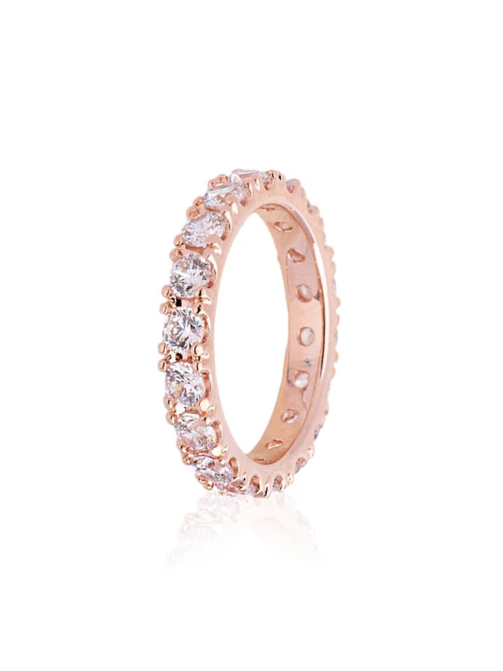Pandora Rosévergold. Ring mit Edelsteinen günstig kaufen