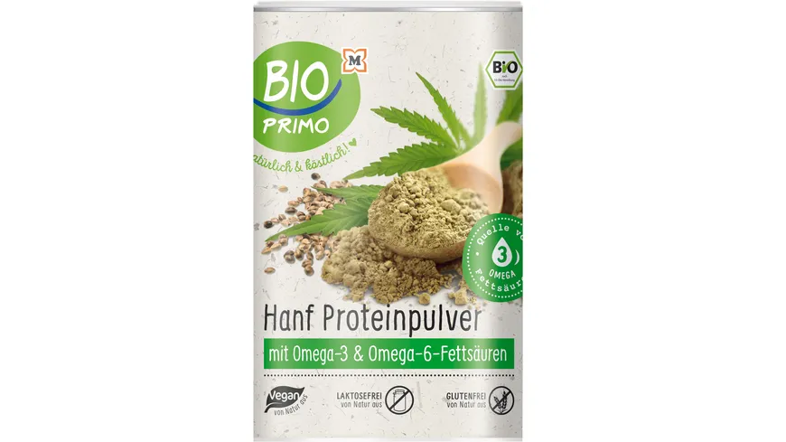 BIO PRIMO Bio Hanf Proteinpulver 500 g